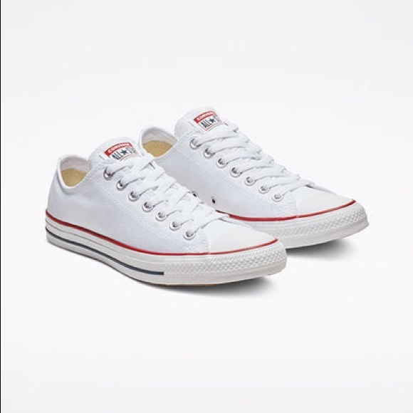 Converse Shoes - white low top converse